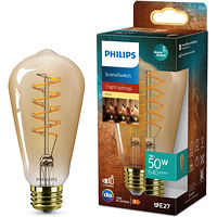 Philips LED SceneSwitch E27 ST64 7-3,8-1W (50W) Deco spiral