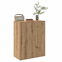 vidaXL Skänk artisan ek 60x30x75 cm konstruerat trä