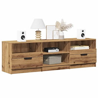 vidaXL Tv-bänk artisan ek 150x33,5x45 cm konstruerat trä