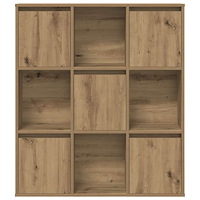 vidaXL Bokhylla ek 89x24x101,5 cm konstruerat trä