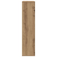 vidaXL Bokhylla ek 89x24x101,5 cm konstruerat trä
