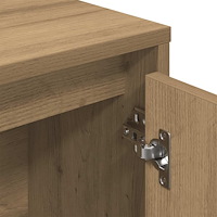vidaXL Bokhylla ek 89x24x101,5 cm konstruerat trä