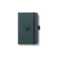 DINGBATS Dingbats A6 Pocket Wildlife Green Deer Notebook - Lined
