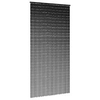 vidaXL Insektsgardin mörkgrå 100x200 cm bambu