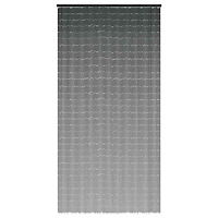 vidaXL Insektsdörrgardin mörkgrå 100x220 cm bambu