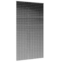 vidaXL Insektsdörrgardin mörkgrå 120x220 cm bambu