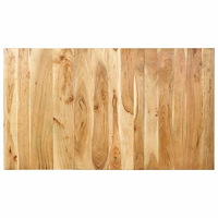 vidaXL Sänggavel 140 cm massivt trä akacia