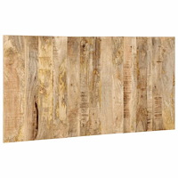vidaXL Sänggavel 160 cm massiv grov mango