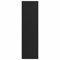 vidaXL Dörrmatta svart 115x400 cm