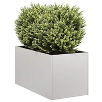 vidaXL Planteringskärl 40x80x40 cm rostfritt stål