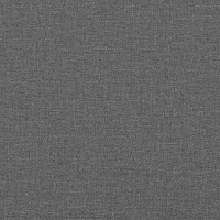 vidaXL Ottoman sängram med madrass mörkgrå 140x190 cm tyg