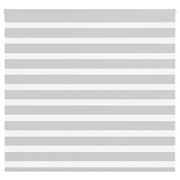 vidaXL Rullgardin zebra ljusgrå 160x100 cm tyg bredd 155,9cm polyester