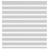 vidaXL Rullgardin zebra ljusgrå 145x150 cm tyg bredd 140,9cm polyester