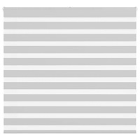 vidaXL Rullgardin zebra ljusgrå 165x150 cm tyg bredd 160,9cm polyester