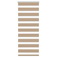 vidaXL Rullgardin zebra 60x100 cm tyg bredd 55,9 cm polyester