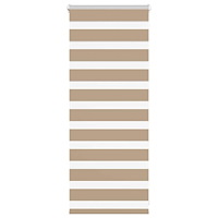 vidaXL Rullgardin zebra 65x100 cm tyg bredd 60,9 cm polyester