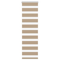 vidaXL Rullgardin zebra 40x150 cm tyg bredd 35,9 cm polyester