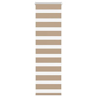 vidaXL Rullgardin zebra 45x150 cm tyg bredd 40,9 cm polyester