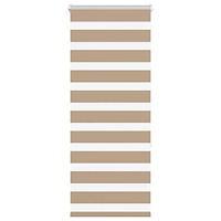 vidaXL Rullgardin zebra 65x150 cm tyg bredd 60,9 cm polyester