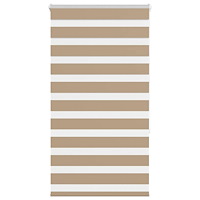 vidaXL Rullgardin zebra 80x150 cm tyg bredd 75,9 cm polyester