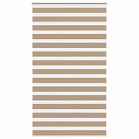 vidaXL Rullgardin zebra 130x230 cm tyg bredd 125,9 cm polyester