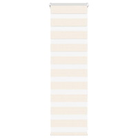 vidaXL Rullgardin zebra 40x100 cm tyg bredd 35,9 cm polyester
