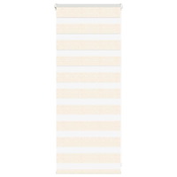 vidaXL Rullgardin zebra 60x100 cm tyg bredd 55,9 cm polyester