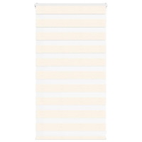 vidaXL Rullgardin zebra 80x100 cm tyg bredd 75,9 cm polyester