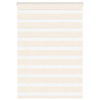 vidaXL Rullgardin zebra 105x100 cm tyg bredd 100,9 cm polyester