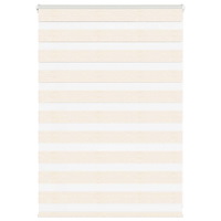 vidaXL Rullgardin zebra 115x100 cm tyg bredd 110,9 cm polyester