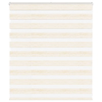 vidaXL Rullgardin zebra 125x100 cm tyg bredd 120,9 cm polyester