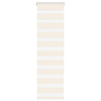 vidaXL Rullgardin zebra 40x150 cm tyg bredd 35,9 cm polyester