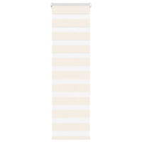 vidaXL Rullgardin zebra 45x150 cm tyg bredd 40,9 cm polyester