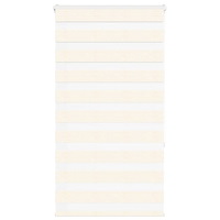 vidaXL Rullgardin zebra 90x150 cm tyg bredd 85,9 cm polyester