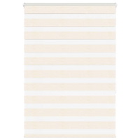 vidaXL Rullgardin zebra 95x150 cm tyg bredd 90,9 cm polyester