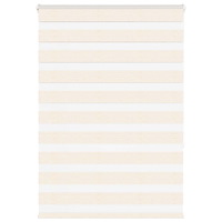vidaXL Rullgardin zebra 105x150 cm tyg bredd 100,9 cm polyester
