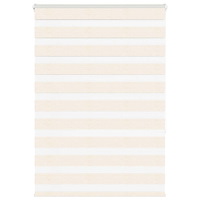 vidaXL Rullgardin zebra 110x150 cm tyg bredd 105,9 cm polyester