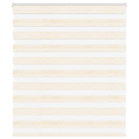 vidaXL Rullgardin zebra 125x150 cm tyg bredd 120,9 cm polyester