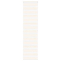 vidaXL Rullgardin zebra 60x200 cm tyg bredd 55,9 cm polyester