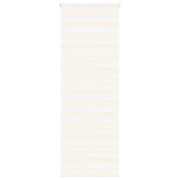 vidaXL Rullgardin zebra 70x200 cm tyg bredd 65,9 cm polyester