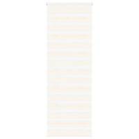 vidaXL Rullgardin zebra 85x200 cm tyg bredd 80,9 cm polyester