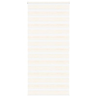 vidaXL Rullgardin zebra 100x200 cm tyg bredd 95,9 cm polyester