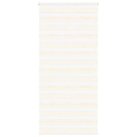 vidaXL Rullgardin zebra 105x200 cm tyg bredd 100,9 cm polyester