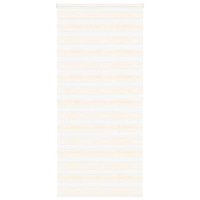 vidaXL Rullgardin zebra 115x200 cm tyg bredd 110,9 cm polyester