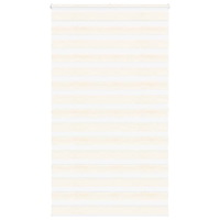 vidaXL Rullgardin zebra 125x200 cm tyg bredd 120,9 cm polyester