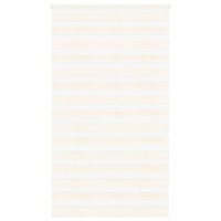 vidaXL Rullgardin zebra 135x200 cm tyg bredd 130,9 cm polyester