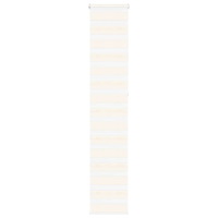 vidaXL Rullgardin zebra 45x230 cm tyg bredd 40,9 cm polyester