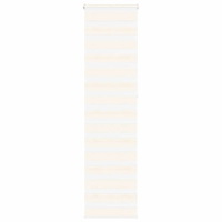 vidaXL Rullgardin zebra 65x230 cm tyg bredd 60,9 cm polyester