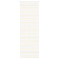 vidaXL Rullgardin zebra 90x230 cm tyg bredd 85,9 cm polyester