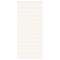 vidaXL Rullgardin zebra 95x230 cm tyg bredd 90,9 cm polyester